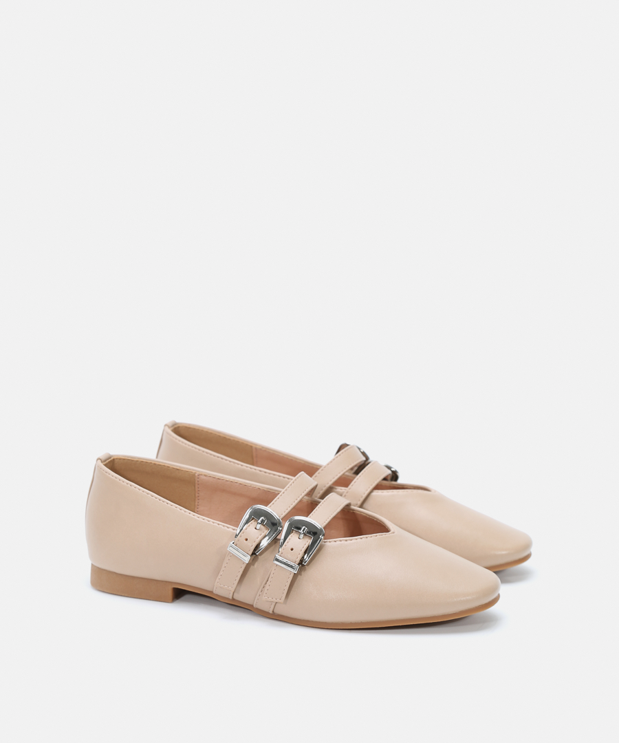 Bailarinas doble hebilla image number null